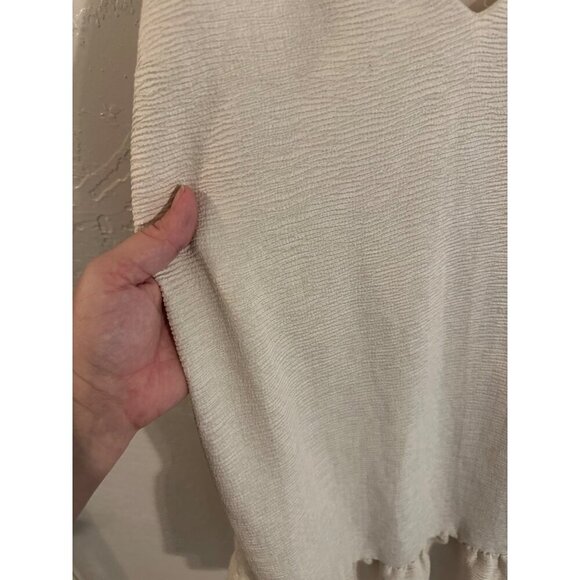 Samsoe Judith Drop Waist Ruffle Bottom Boho Dress - Picture 5 of 11